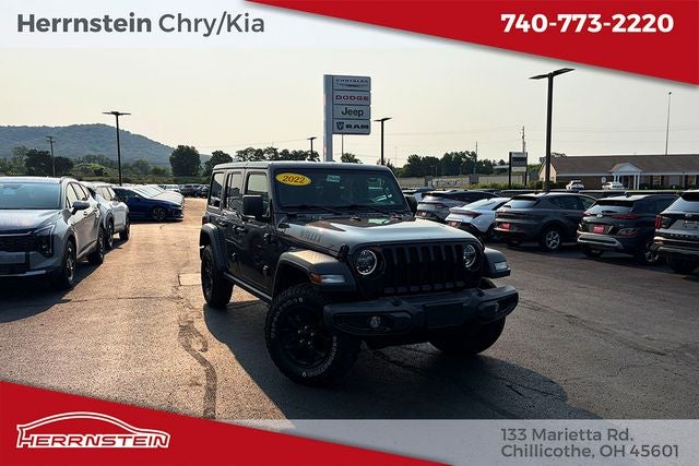 2022 Jeep Wrangler Unlimited Willys