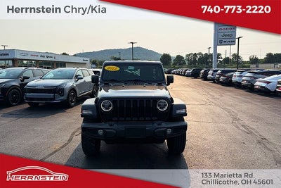 2022 Jeep Wrangler Unlimited Willys