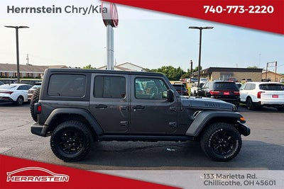 2022 Jeep Wrangler Unlimited Willys