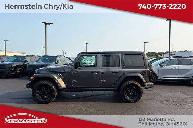 2022 Jeep Wrangler Unlimited Willys