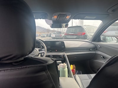 2023 Hyundai Elantra Hybrid Blue