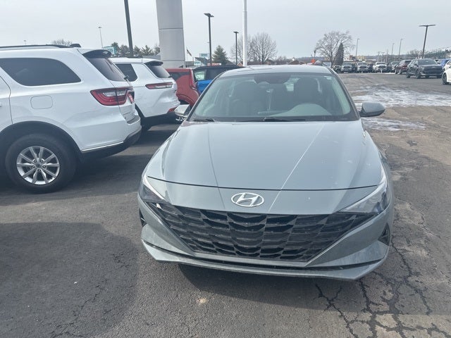 2023 Hyundai Elantra Hybrid Blue