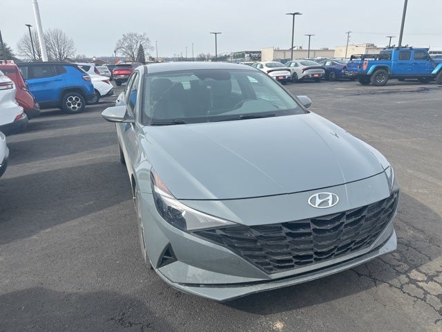 2023 Hyundai Elantra Hybrid Blue